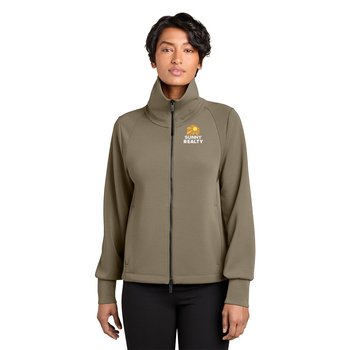 MiiR® Women's Kumo Soft Spacer Full-Zip Jacket - Embroidered Personalization Available from Positive Promotions