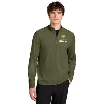 MiiR® Men's Kivu Performance Quarter-Zip Pullover - Embroidered Personalization Available from Positive Promotions
