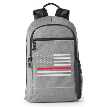 The Thin Red Line Bayside Backpack With Reflective Trim from Positive Promotions