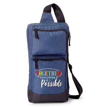 Together Everything Is Possible Modesto Multi-Pocket Sling Bag from Positive Promotions