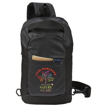Case Managers: It's in Our Nature to Care Harley Crossbody Sling Bag from Positive Promotions