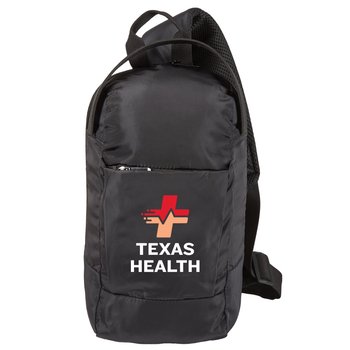 Ventura Crossbody Sling Bag - Personalization Available from Positive Promotions