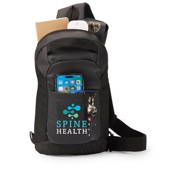 Harley Crossbody Sling Bag - Personalization Available from Positive Promotions