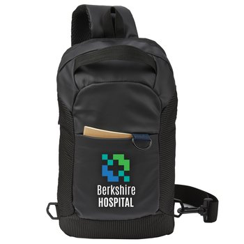 Harley Crossbody Sling Bag - Embroidered Personalization Available from Positive Promotions