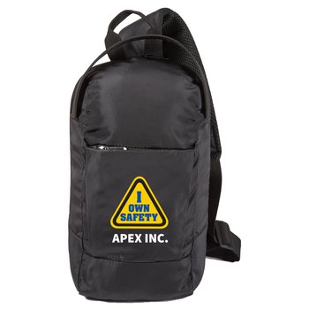 Workplace Safety Ventura Crossbody Sling Bag - Personalization Available from Positive Promotions