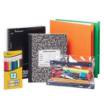 Budget Back-to-School Supply Kit: Grades 3-5 from Positive Promotions