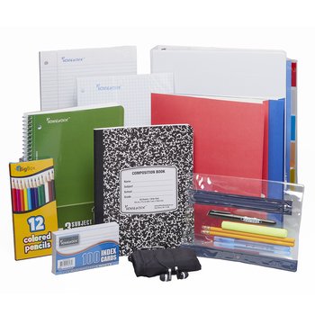 Deluxe Back-to-School Supply Kit: Grades 6-8 from Positive Promotions