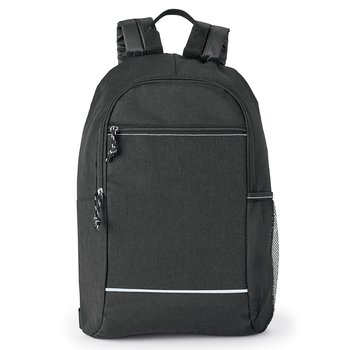 Black Belmont Reflective Backpack - Personalization Available from Positive Promotions