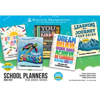 School Planners Catalog from Positive Promotions