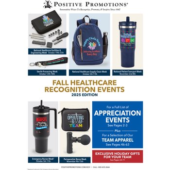 Fall Healthcare Recognition Events Catalog from Positive Promotions