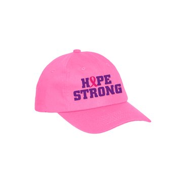 Hope Strong Classic Baseball Cap With Buckle Closure from Positive Promotions