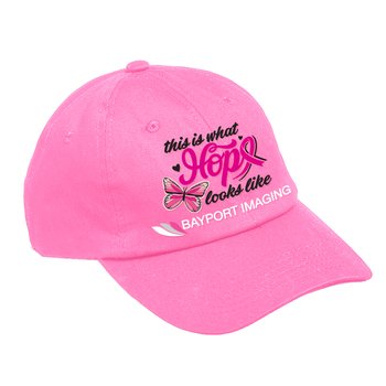 This Is What Hope Looks Like Classic Baseball Cap With Buckle Closure - Personalization Available from Positive Promotions
