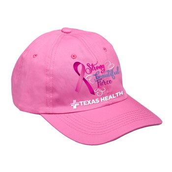 Strong, Beautiful, Fierce Classic Baseball Cap With Buckle Closure - Personalization Available from Positive Promotions