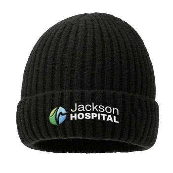 Fleece-Lined Knit Cuff Beanie - Embroidered Personalization Available from Positive Promotions