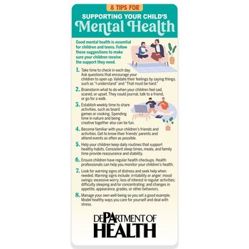 8 Tips for Supporting Your Child's Mental Health E-Z 2 Stick Glancer - One-Color Personalization Available from Positive Promotions