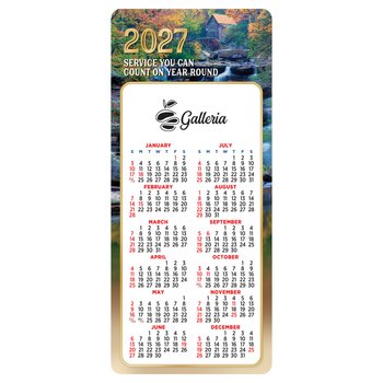 Service You Can Count On Year Round E-Z 2 Stick 2027 Calendar - One-Color Personalization Available from Positive Promotions