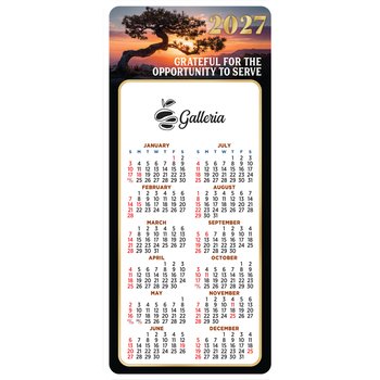 Grateful For The Opportunity To Serve E-Z 2 Stick 2027 Calendar - One-Color Personalization Available from Positive Promotions