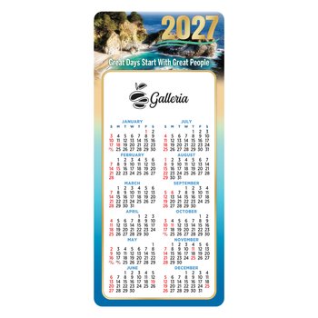 Great Days Start With Great People E-Z 2 Stick 2027 Calendar - One-Color Personalization Available from Positive Promotions