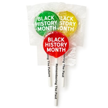 Black History Month: Remembering the Past...Shaping the Future Lollipops - Pack of 250 from Positive Promotions