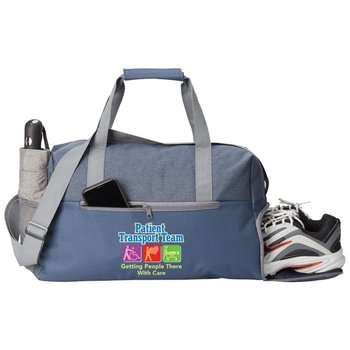 Patient Transport Team: Getting People There With Care Ace Everyday Weekender Duffel Bag from Positive Promotions