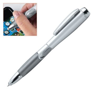 3-In-1 Stylus, Pen & Light from Positive Promotions