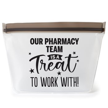 Our Pharmacy Team Is A Treat To Work With Reusable Food Storage Bag from Positive Promotions