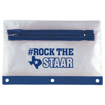 #RockTheSTAAR Test Prep Pencil Pouch - Pack of 10 from Positive Promotions