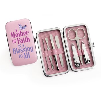 A Mother of Faith Is a Blessing to All 7-Piece Manicure Set from Positive Promotions