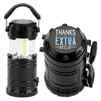 Thanks for Going the Extra Mile Mini 2-in-1 Portable Lantern & Flashlight from Positive Promotions