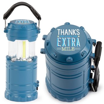 Thanks for Going the Extra Mile Mini 2-in-1 Portable Lantern & Flashlight from Positive Promotions