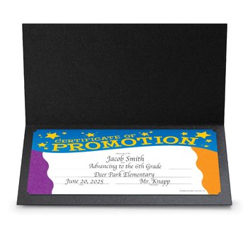 Gold Foil-Stamped Certificate Folder - Pack of 25 from Positive Promotions