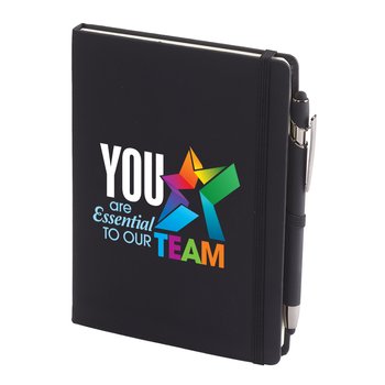 You Are Essential to Our Team Jotter With Sticky Notes & Pen from Positive Promotions