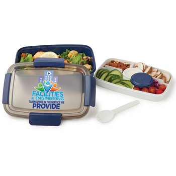 Facilities & Engineering: Taking Pride in the Service We Provide Locking Stacker Food Container 68 oz. from Positive Promotions