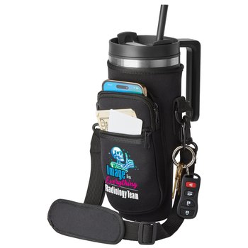 Radiology Team: Image Is Everything All-Day Hydration Carry-All 40-oz. Tumbler Bag With Adjustable Strap from Positive Promotions