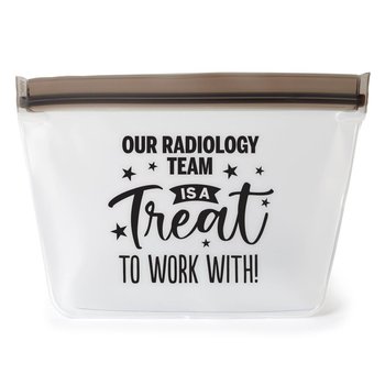 Our Radiology Team Is a Treat to Work With Reusable Food Storage Bag from Positive Promotions