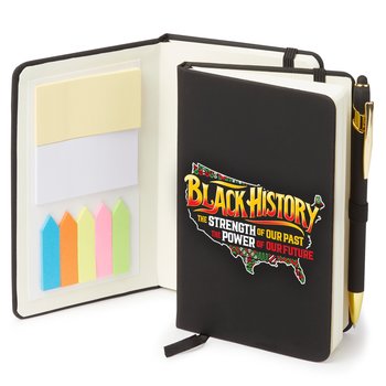 Black History: The Strength of Our Past, the Power of Our Future Stanton Jotter With Sticky Notes & Stylus Pen from Positive Promotions
