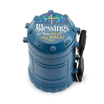 Blessings to You for All That You Do! Mini 2-in-1 Portable Lantern & Flashlight from Positive Promotions