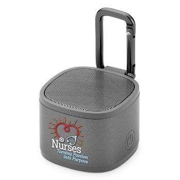 Nurses: Turning Passion Into Purpose SoundJam 2-in-1 Magnetic Bluetooth® Speaker & MagSafe Phone Stand from Positive Promotions