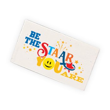 Be the STAAR You Are Erasers - Pack of 25 from Positive Promotions