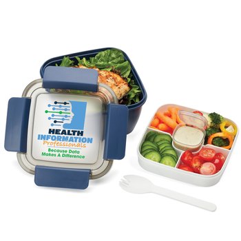 Health Information Professionals Locking Food Container from Positive Promotions