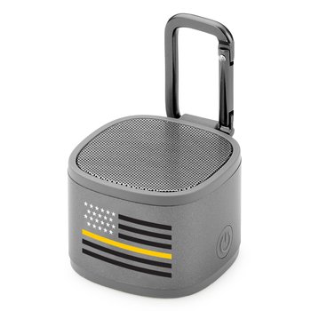 Thin Gold Line SoundJam 2-in-1 Magnetic Bluetooth® Speaker & MagSafe Phone Stand from Positive Promotions