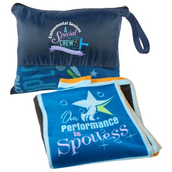 Environmental Services Eco Blanket w/Pouch from Positive Promotions