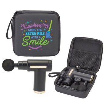 Housekeeping Elite Massage Gun from Positive Promotions
