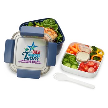 Guest Services Team Locking Food Container from Positive Promotions