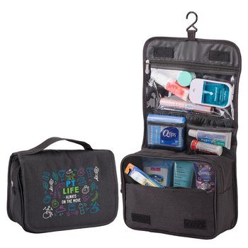PT Life Travel Carry-All Hanging Toiletry Bag from Positive Promotions