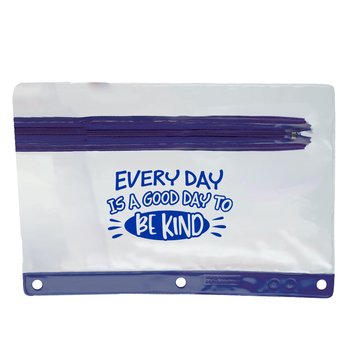 Every Day Is A Good Day To Be Kind Pencil Pouch - Pack of 10 from Positive Promotions
