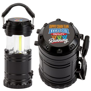 Supply Chain Team Mini 2-In-1 Portable Lantern & Flashlight from Positive Promotions