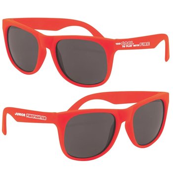 Too Cool To Play With Fire Sunglasses With Fire Tips - Pack of 10 from Positive Promotions