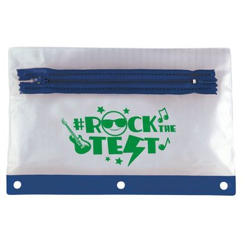 #RockTheTest Pencil Pouch - Pack of 10 from Positive Promotions