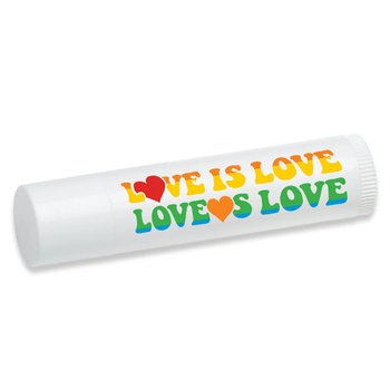 Love Is Love Lip Balm - Pack of 12 from Positive Promotions